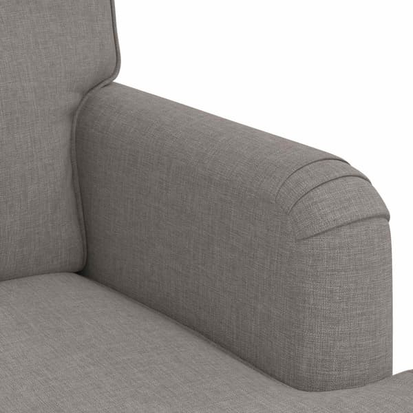 Soffset 2 pcs Taupe 162 x 80 x 85 cm tyg