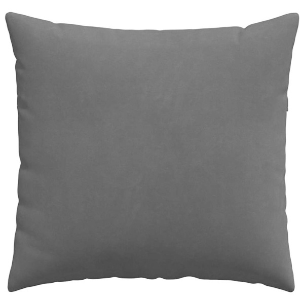 Sofakuddar 2 pcs Mörkgrå 50 x 50 cm tyg