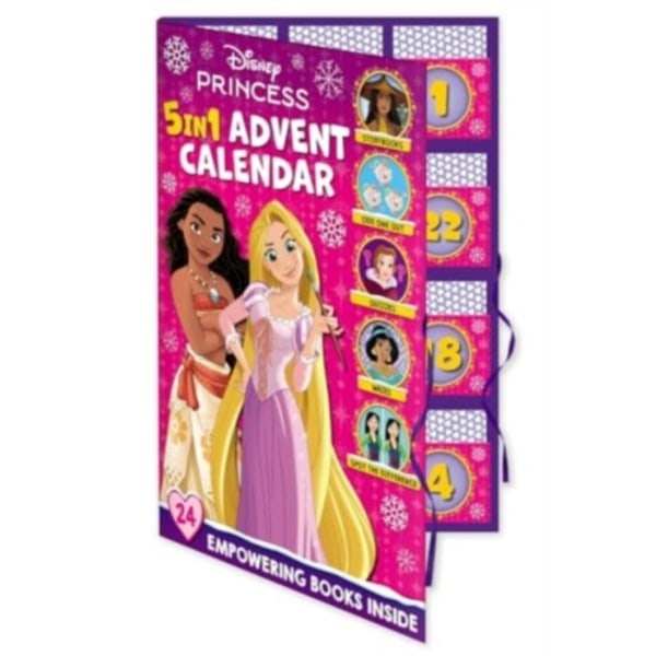 Disney Princess: 5-in-1 Advent Calendar (häftad, eng)