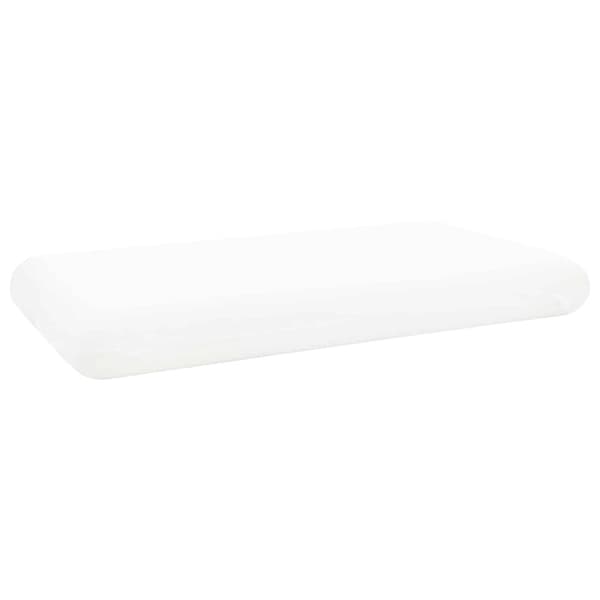 Sovkudde Enfärgad Vit 70 x 36 x 13,5 cm Minneskum