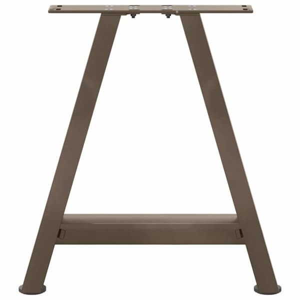 Soffbordsben A-formade 2 st 50x(42-43) cm stål