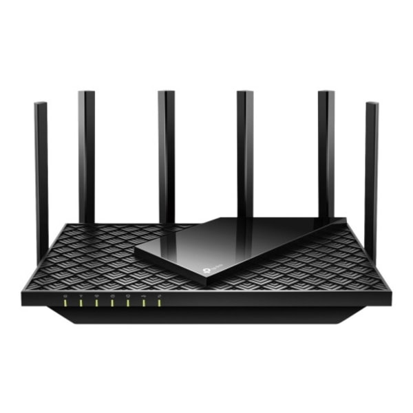 TP-Link Archer AX73 - V1 - trådlös router - Wi-Fi 6 - skrivbordsmodell Svart