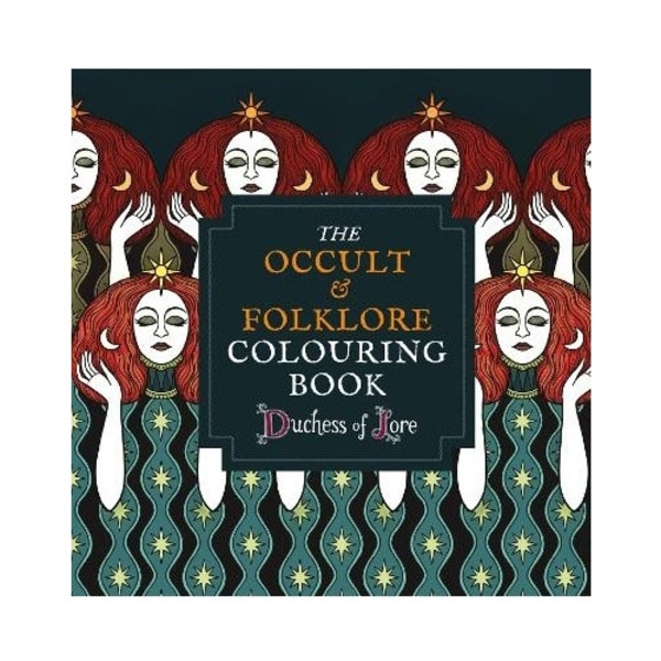 The Occult & Folklore Colouring Book (inbunden, eng)