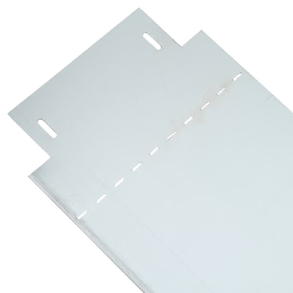 Gräskanter 10 pcs Silver 100 x 25 x 0,07 cm Galvaniserat Stål