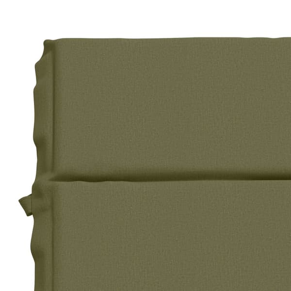 Solstol Kudde GEMERT 100% Polyester Olivgrön 200 x 60 x 3 cm