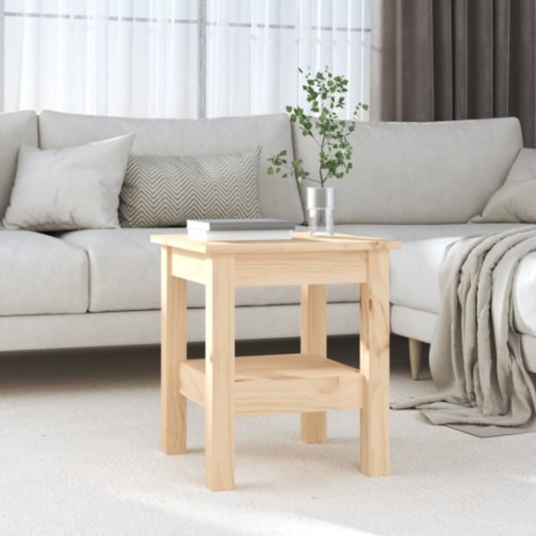 Soffbord 35x35x40 cm massivt furu