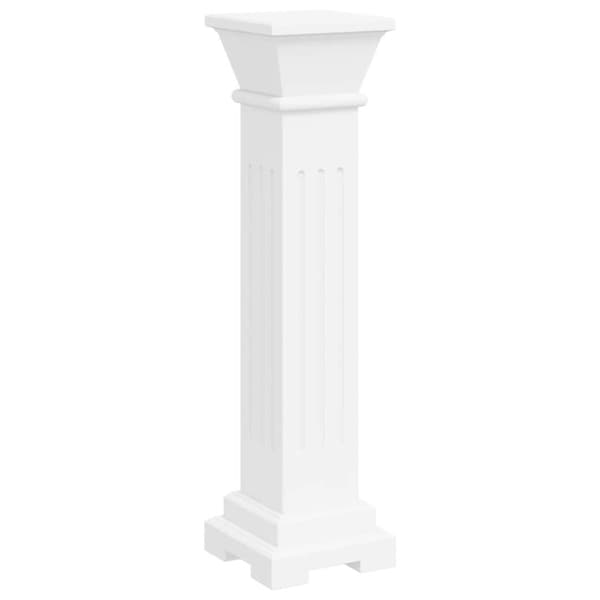 Klassisk blompelare MDF