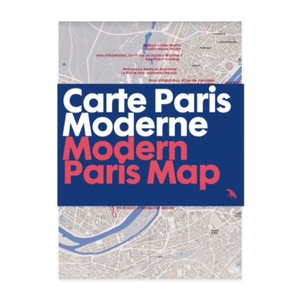Modern Paris Map