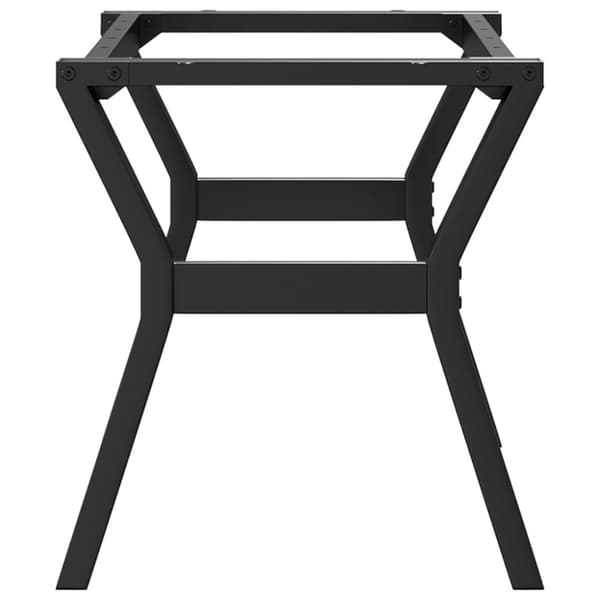 Bordsben för soffbord Y-ram 80x40x43 cm stål