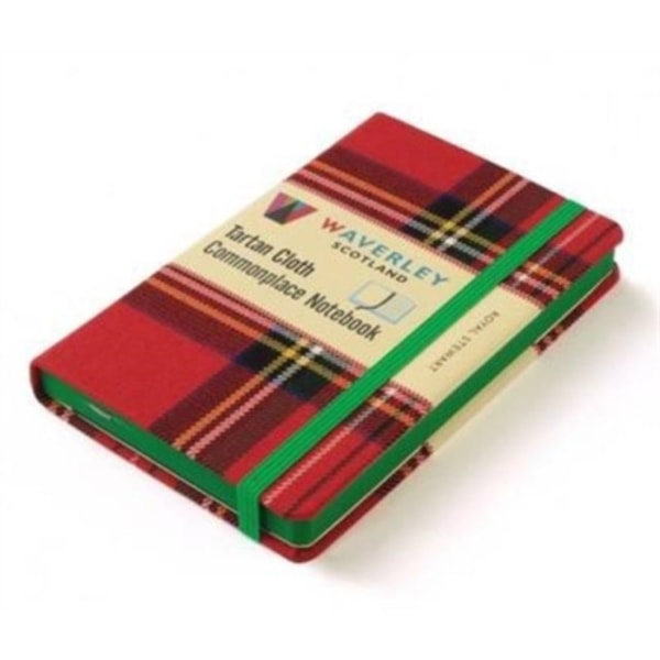 Waverley (L): Royal Stewart Tartan Cloth Large Commonplace Notebook (inbunden, eng)