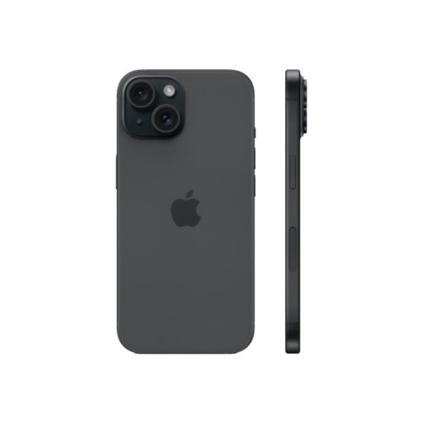 Apple iPhone 15 - svart - 5G smartphone - 256 GB - GSM Svart