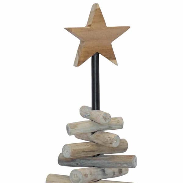 Julgran Brun 60 cm Massivt teakträ