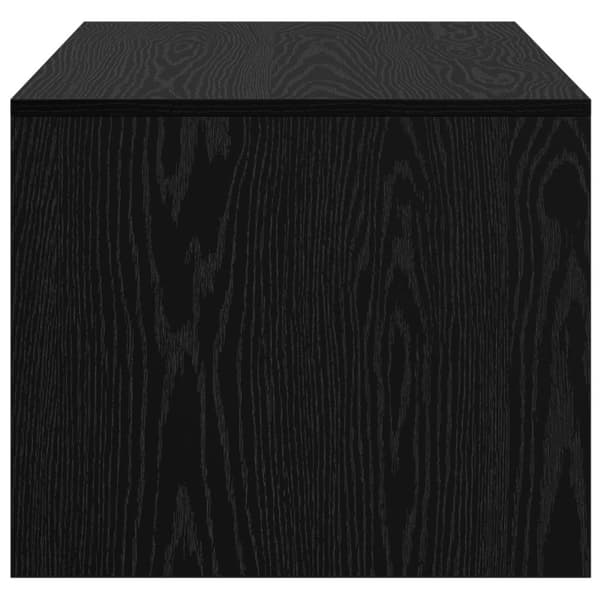 Soffbord Svart ek 102 x 50 x 45 cm Träkomposit