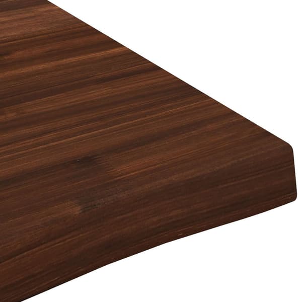 Rektangulärt Bordsskiva 80 x 40 x 3,5 cm Rektangulär Mörkbrun