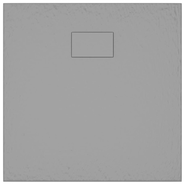 Duschkar SMC grå 80x80 cm