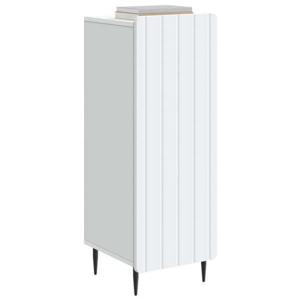 Sideboard Vit 34,5 x 33 x 92 cm Konstruerat trä