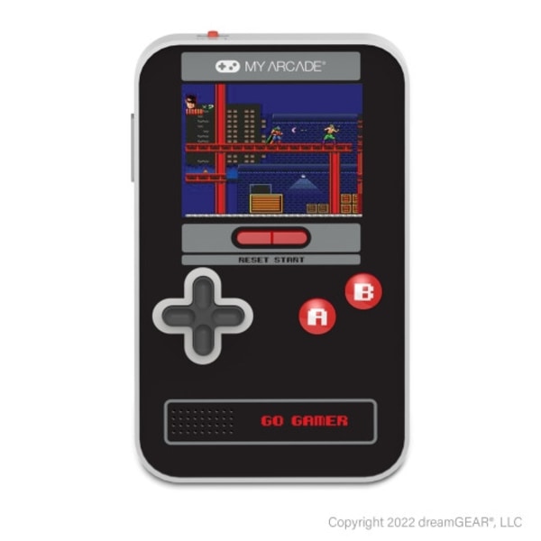 MY ARCADE, GO GAMER CLASSIC (300 GAMES IN 1), BLACK, GRAY, RED Svart, Röd