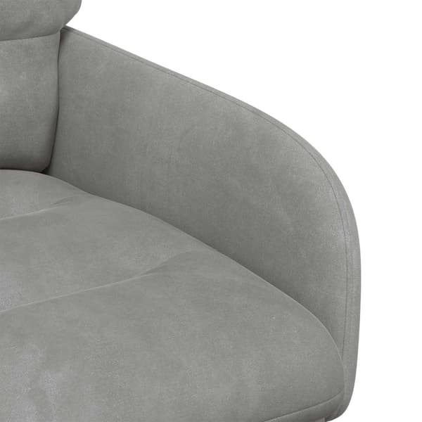 Matstolar 4 pcs Sammet Ljusgrå 59 x 59,5 x 90 cm