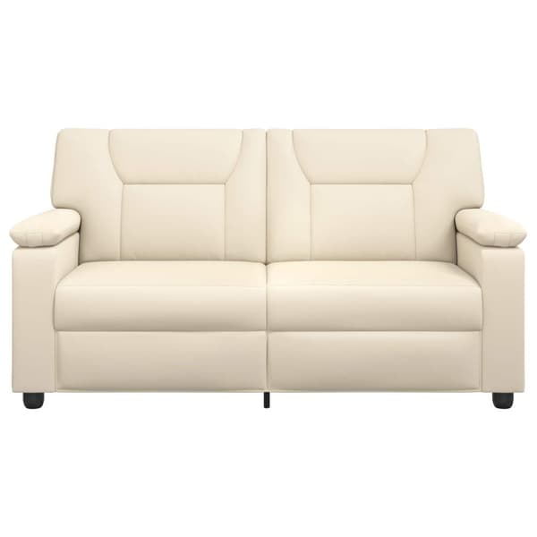 Soffa Gräddvit 171 x 85 x 93 cm Konstläder