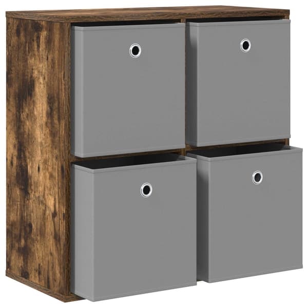 Sideboard med låda Rökt ek 68,5 x 32 x 67 cm