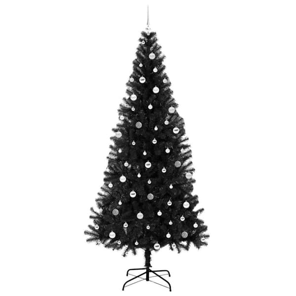 Julgran Svart 240 cm PVC