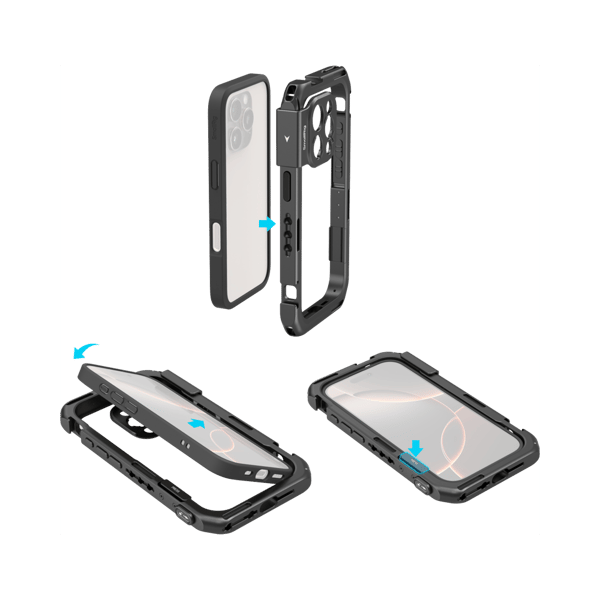 SmallRig 5008 Mobile Video Cage Basic Edition for iPhone 16 Pro