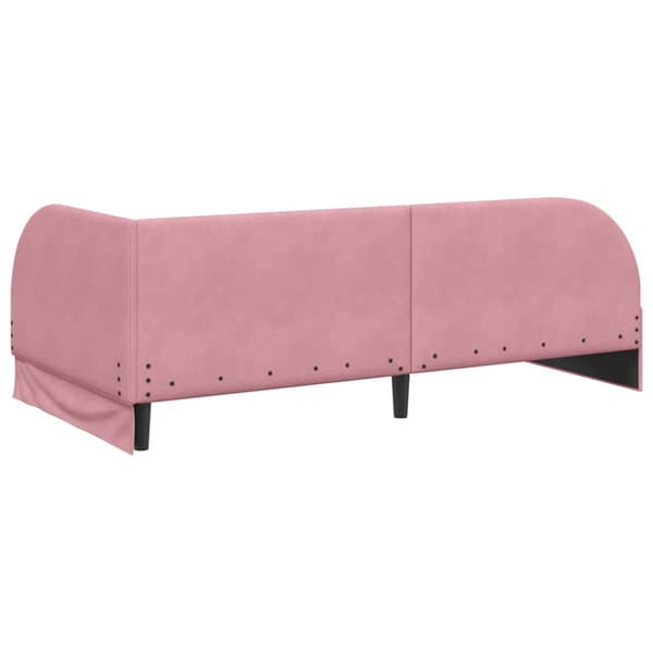 Hörn Sängram Rosa 100 x 200 cm Sammet