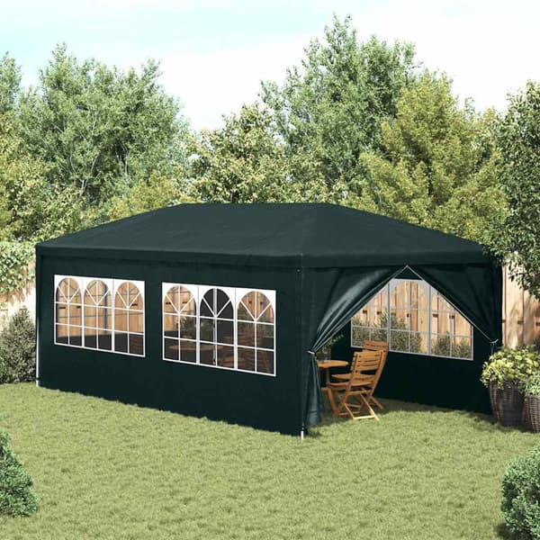 Partytält 3x6 m grön