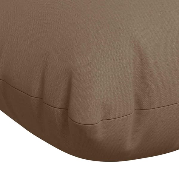 Bänk Kuddar VIANEN 2 st 100% Polyester Taupe 140 x 40 x 12 cm