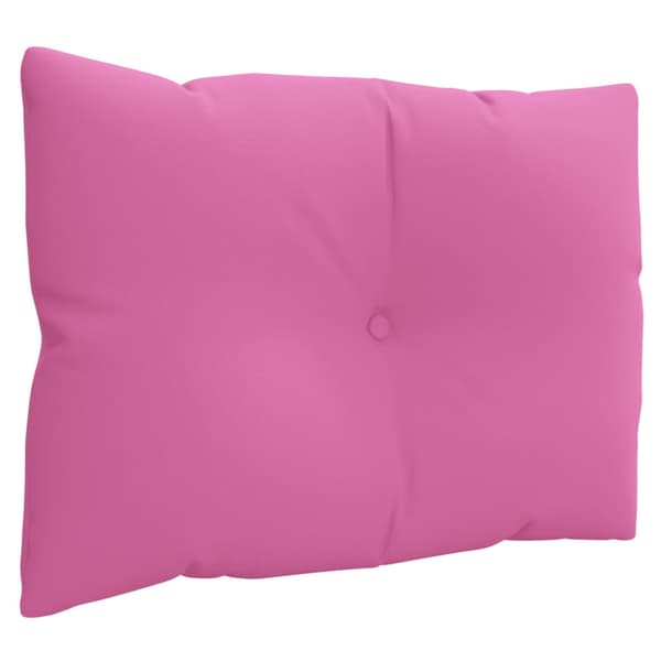 Dynor till pallsoffa 3 st rosa Oxford-tyg