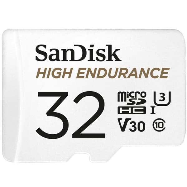 SanDisk High Endurance 32 GB MicroSDHC UHS-I Klass 10