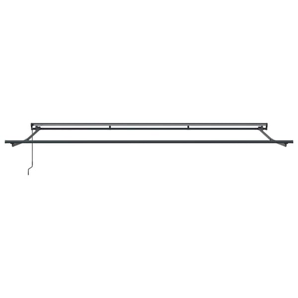 Markisram Kräm 500 × 300 cm Polyester med PU-beläggning