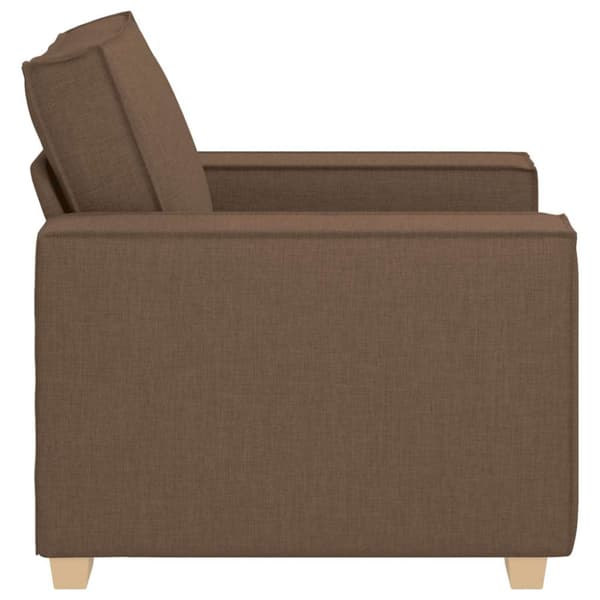 Soffa brun 100x78x84 cm tyg