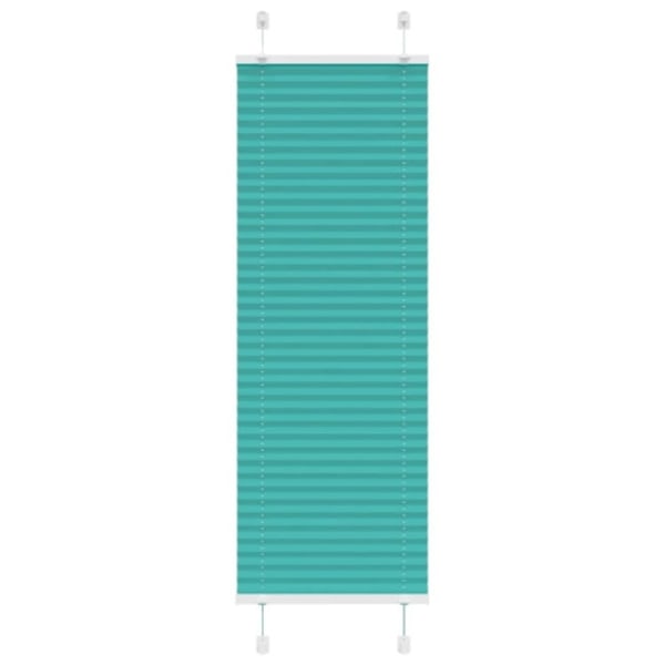 Plisserad persienn bensingrön 45x150cm tyg bredd 44,4cm