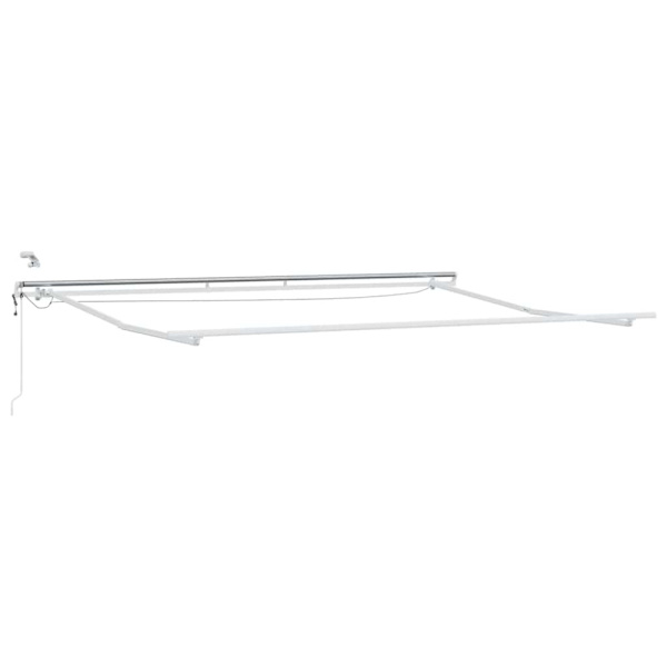Utfällbar markis Flerfärgsdesign 450 × 350 cm