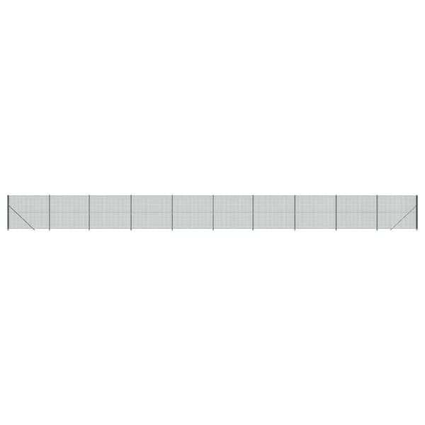 Stängsel med stolpsko grön 1,6x25 m