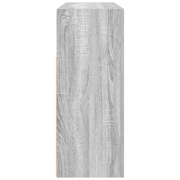 Sideboard Grå Sonoma 116 x 30 x 75 cm Konstruerat trä