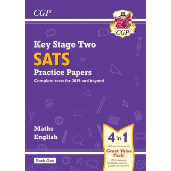 KS2 Maths & English SATS Practice Papers: Pack 1 - for the 2025 tests (with free Online Extras) (häftad, eng)