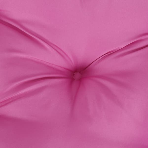 Palldyna rosa 60x60x12 tyg
