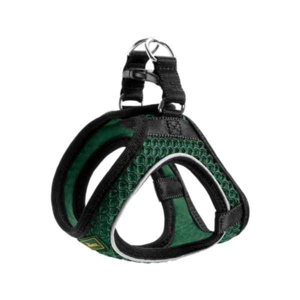 Hunter - Dog harness Hilo Comfort. XXS-XS, dark green - (401673969812)