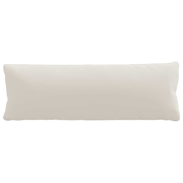 1-delad ryggkudde PUTTEN 100% Polyester Vit 120 x 40 x 15 cm