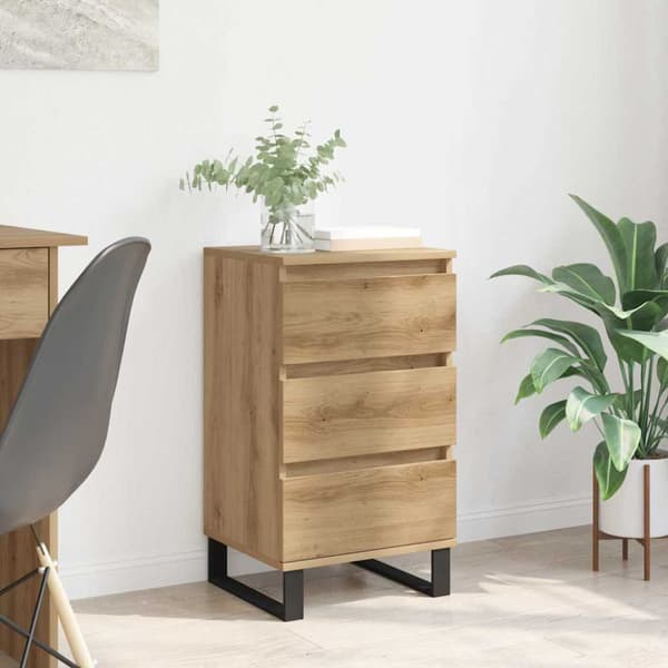 Sideboard med låda artisan ek Konstruerat trä