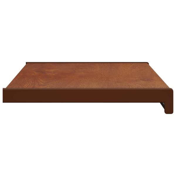 Fönsterbräda Brun trä 60 x 35 x 4,5 cm PVC