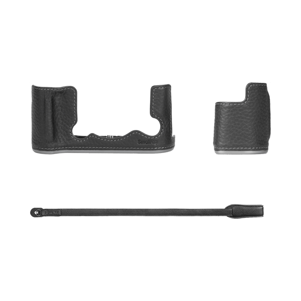 SmallRig 4709 Leather Half Case Kit for Fujifilm X-T50 Black