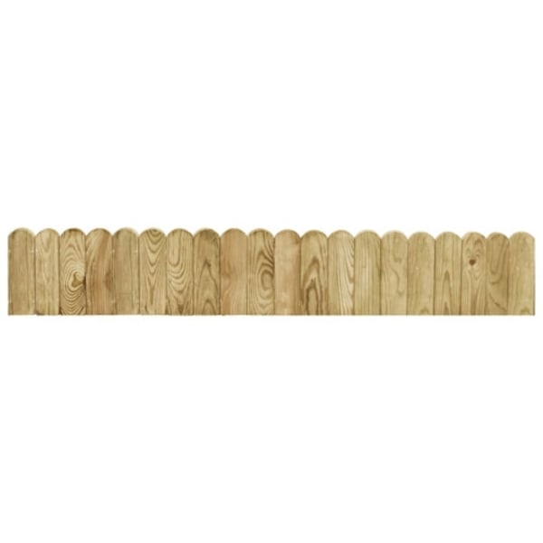 Rabattkant grön 120 cm impregnerad furu