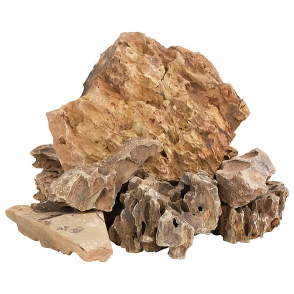 Drakstenar 25 kg brun 5-30 cm