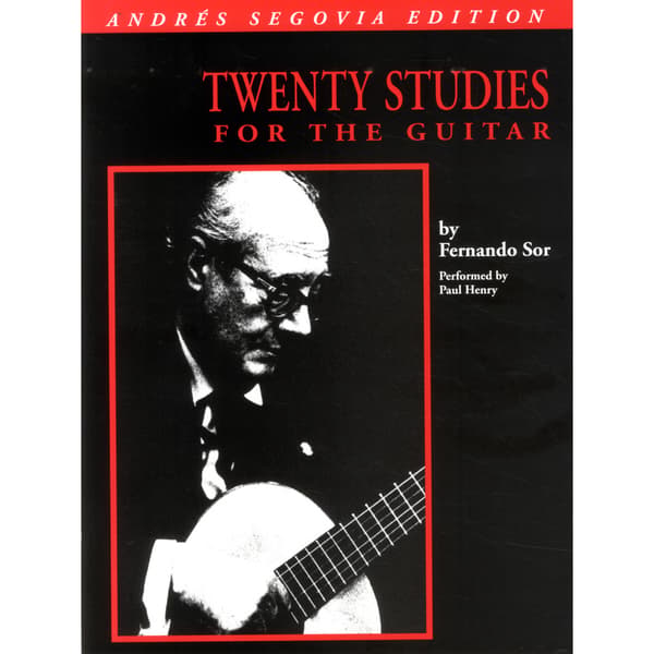 Sor; Twenty studies for guitar (häftad, eng)