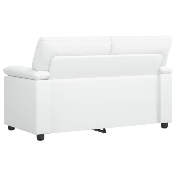 Soffa Vit 151 x 85 x 93 cm Konstläder