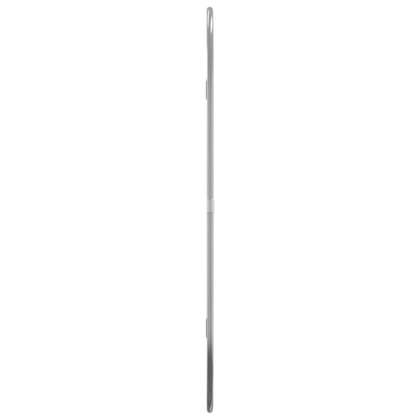 Väggspegel silver 50x35 cm
