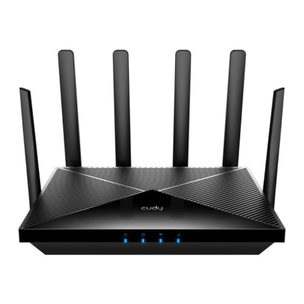 Cudy P5 - trådlös router - WWAN - Wi-Fi 6 - 5G, 4G - skrivbordsmodell, väggmonterbar Svart